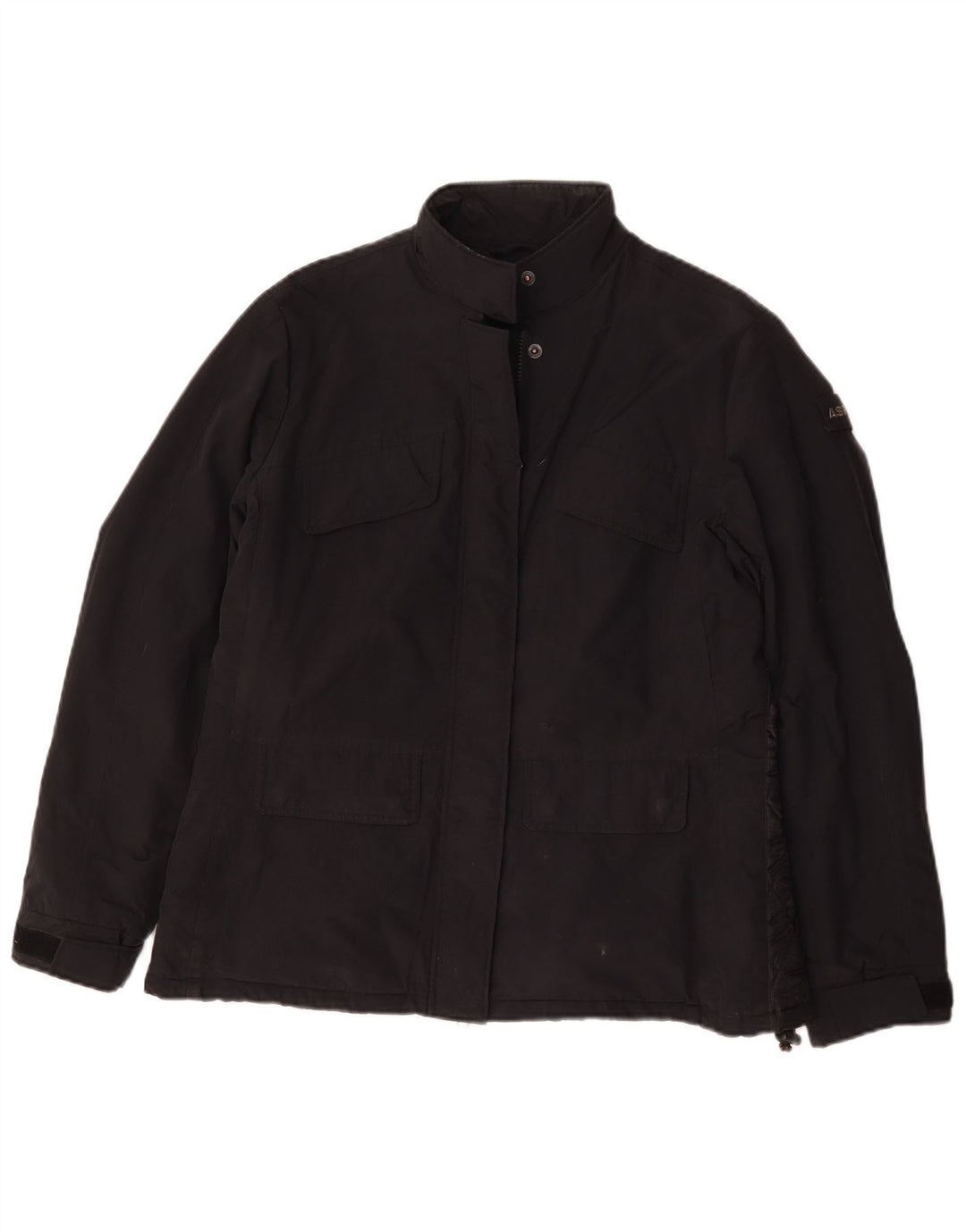 Aspesi Damen Windjacke UK 18 XL Schwarz Polyamid