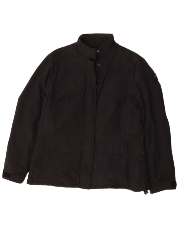 Aspesi Damen Windjacke UK 18 XL Schwarz Polyamid