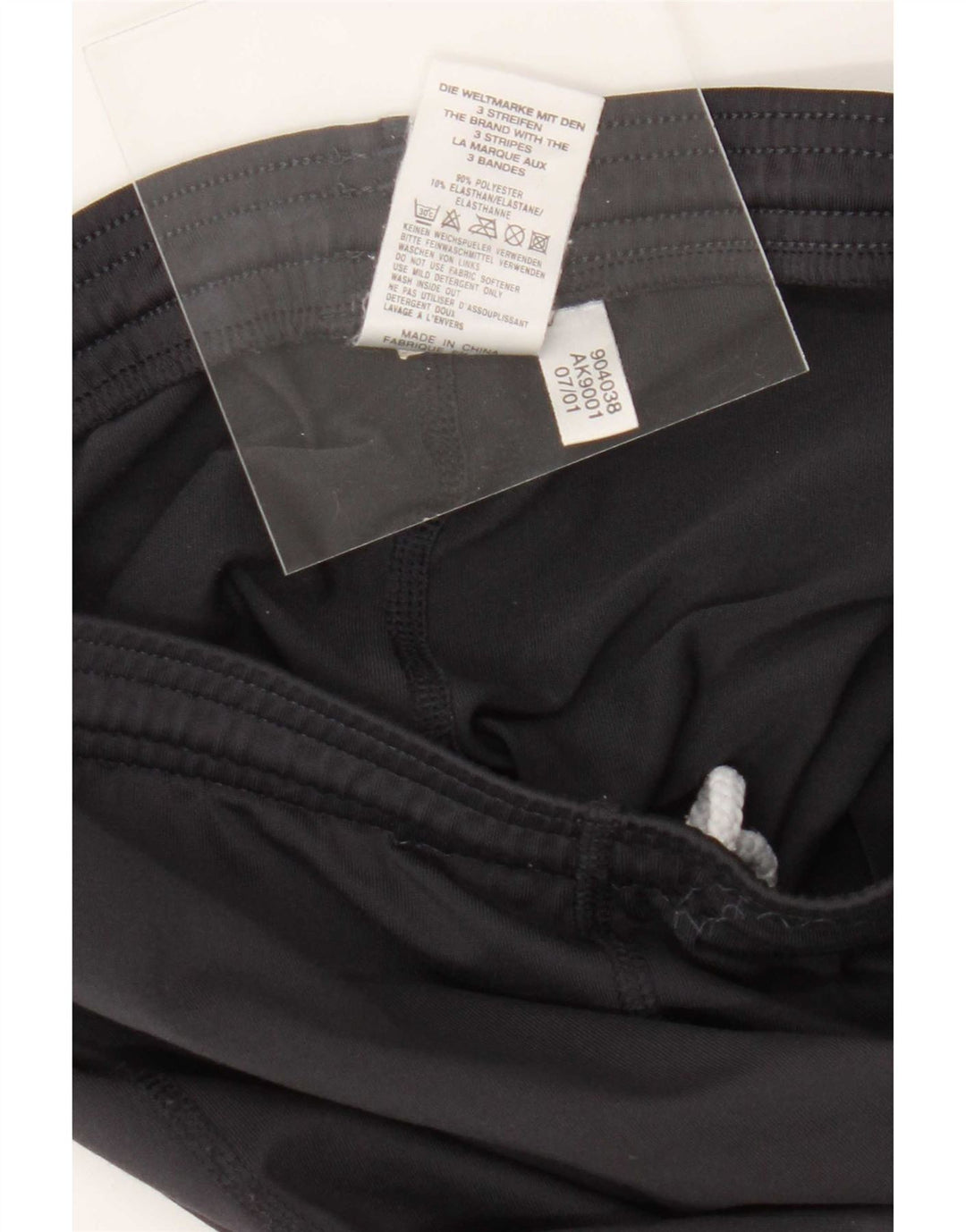 Adidas Damen Climalite Leggings UK 10 Small Marineblau Polyester