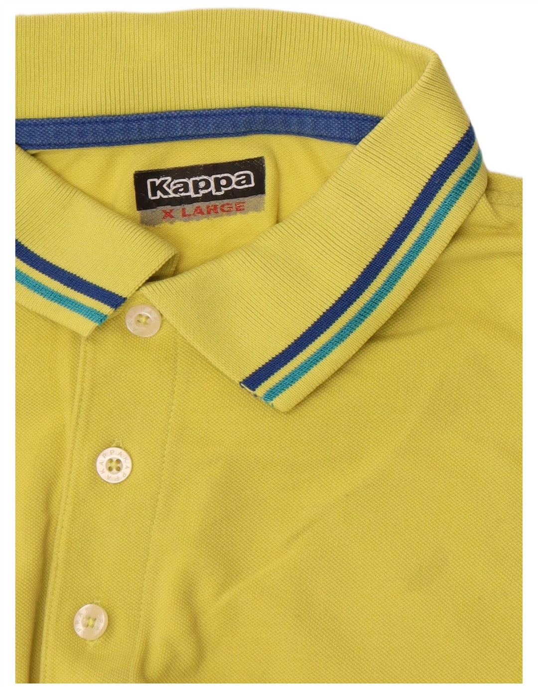 Kappa Herren Poloshirt XL Gelb