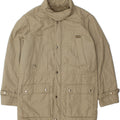 ATLAS FOR MEN Mens Sherpa Windbreaker Jacket IT 48 Medium Beige Polyester Vintage Atlas For Men and Second-Hand Atlas For Men from Messina Hembry 