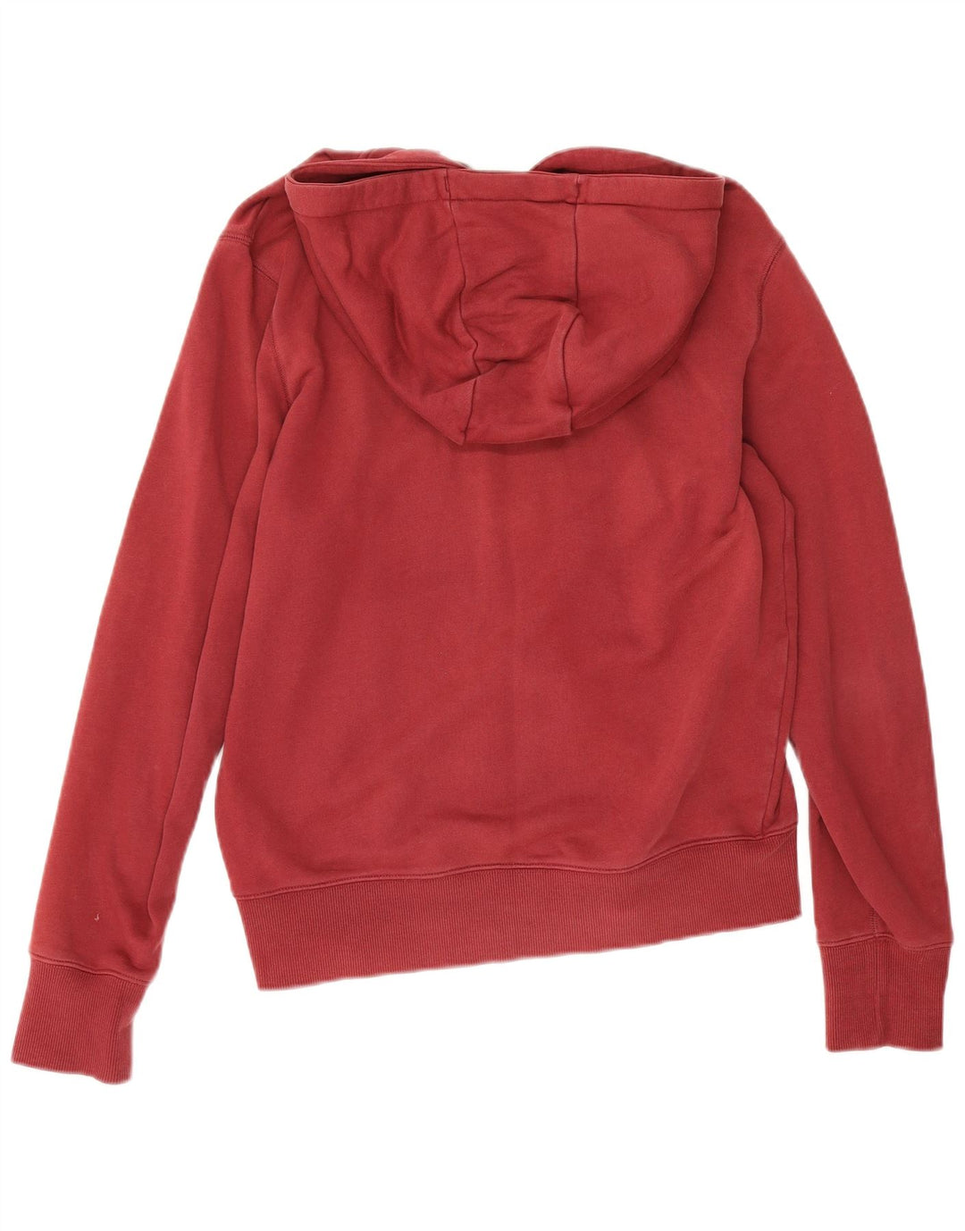 Lyle & Scott Herren-Kapuzenpullover mit Reißverschluss, mittelrote Baumwolle