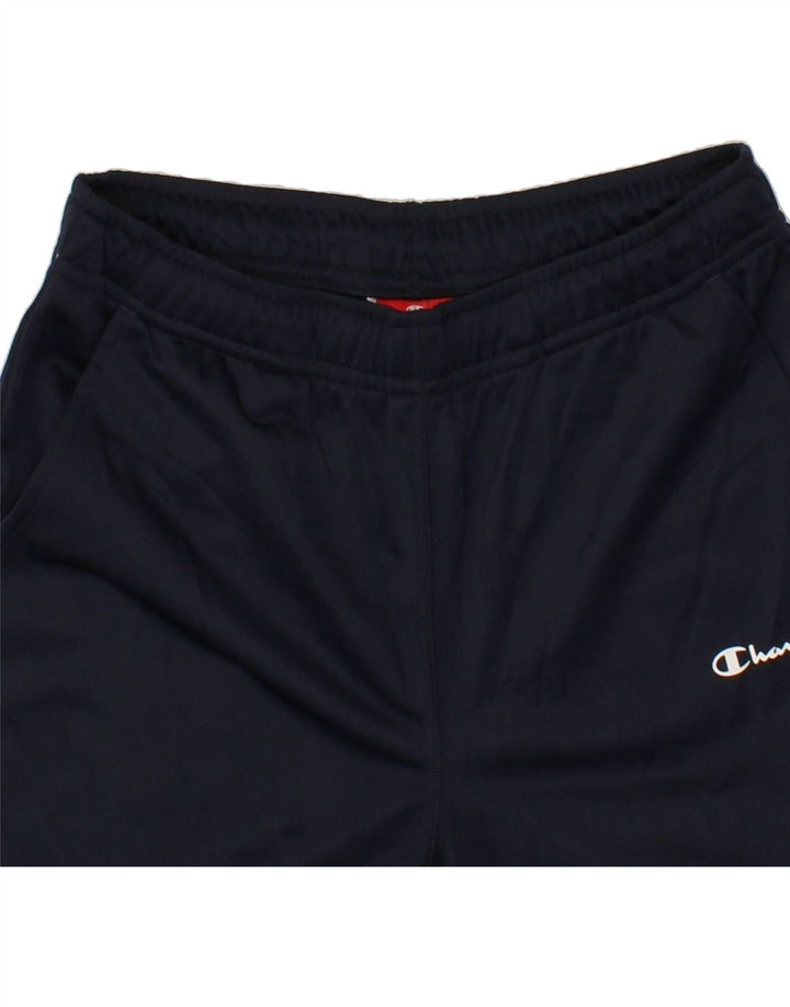 CHAMPION Boys Tracksuit Trousers 11-12 Years Large Navy Blue Vintage Champion and Second-Hand Champion from Messina Hembry 