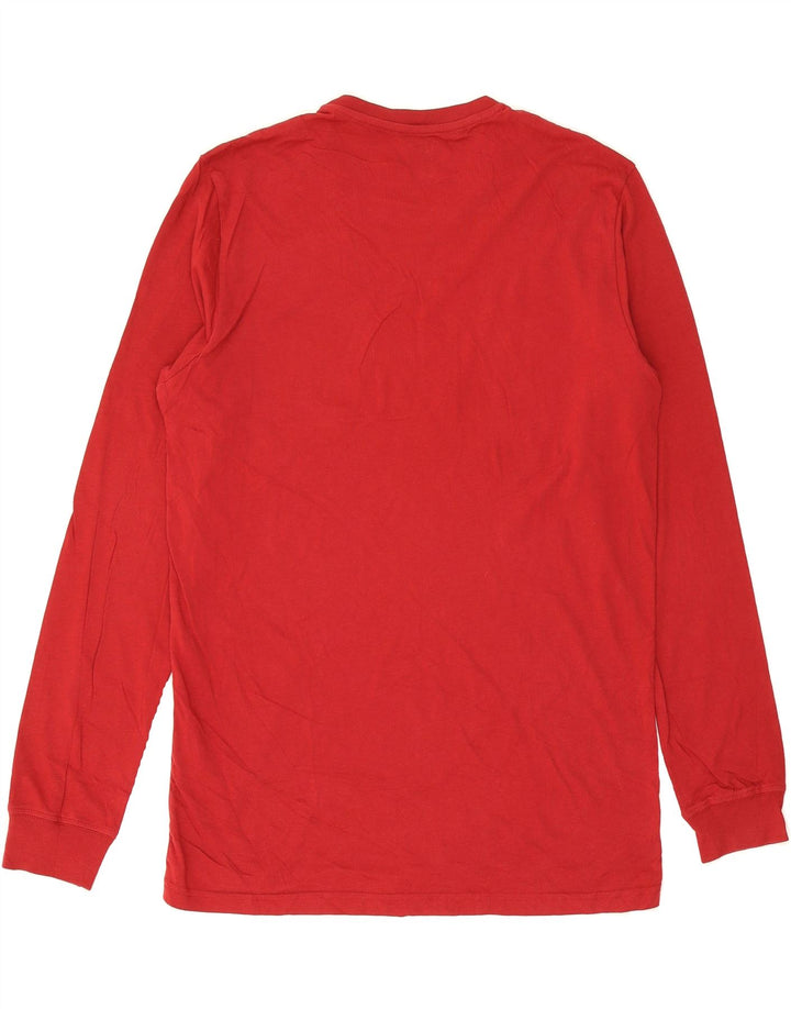 LEE Mens Graphic Top Long Sleeve Large Red Cotton Vintage Lee and Second-Hand Lee from Messina Hembry 