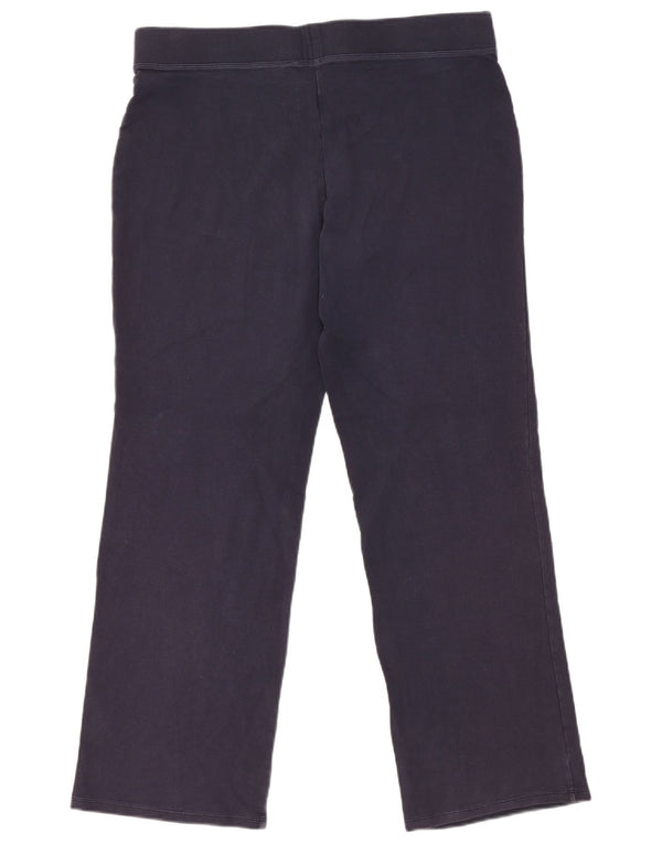 Marks & Spencer Damen Leggings UK 16 Large Marineblau Baumwolle
