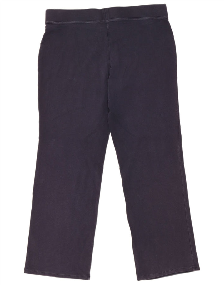 Marks & Spencer Damen Leggings UK 16 Large Marineblau Baumwolle