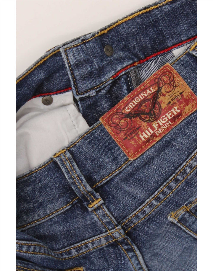 Tommy Hilfiger Damen Straight Jeans W26 L30 Blau