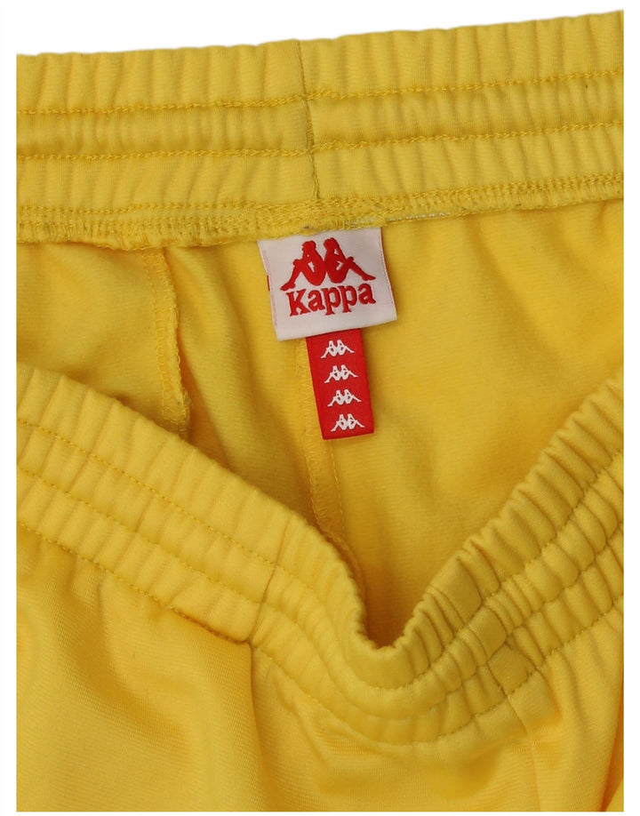 Kappa Herren Graphic Sport Shorts Mittelgelbes Polyester
