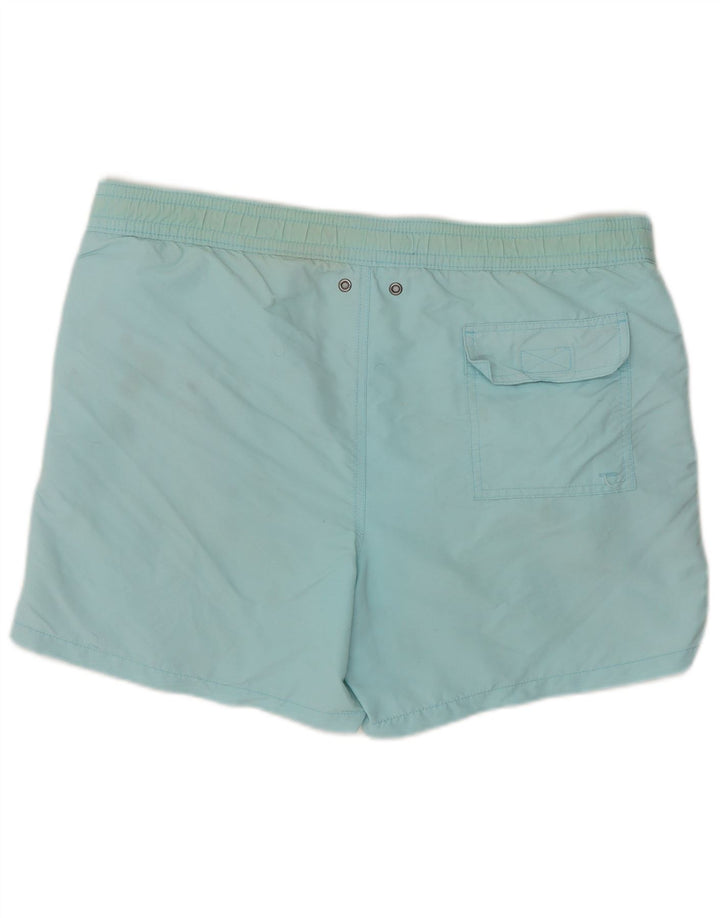 Polo Ralph Lauren Herren-Badeshorts aus mittelblauem Nylon