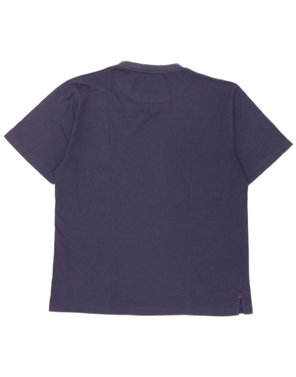 Colmar Herren T-Shirt Top XL Marineblau Baumwolle