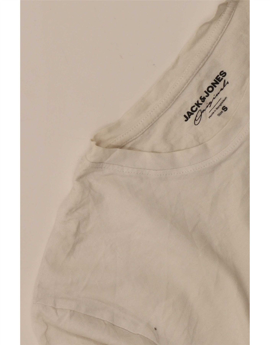 Jack & Jones Herren T-Shirt Top Small White