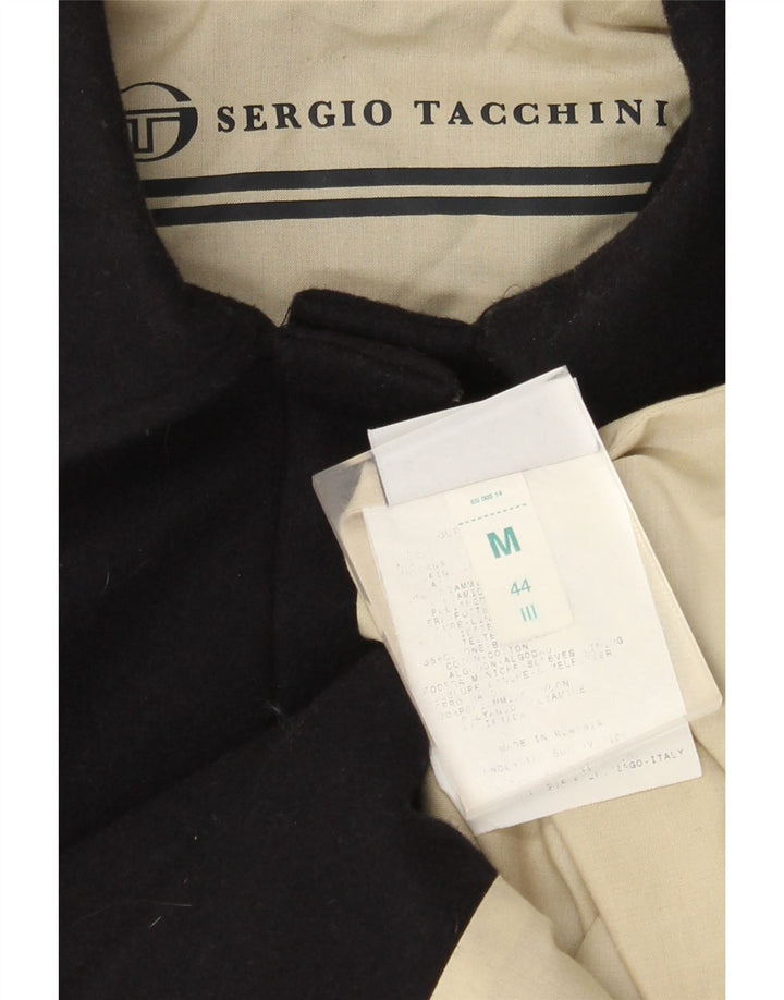 Sergio Tacchini Damen Mantel IT 44 Medium Navy Blue