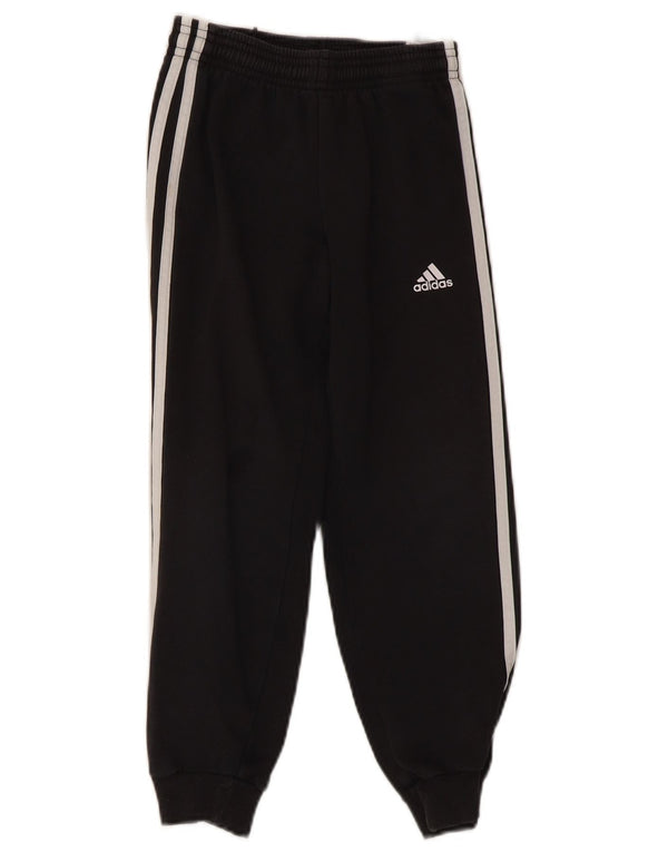 Adidas Jungen-Trainingshose, Jogginghose, 6–7 Jahre, schwarze Baumwolle