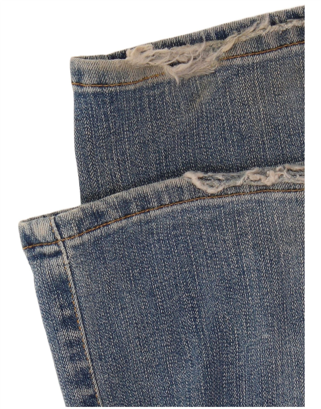 Wrangler Damen Bootcut-Jeans W30 L30 Blaue Baumwolle