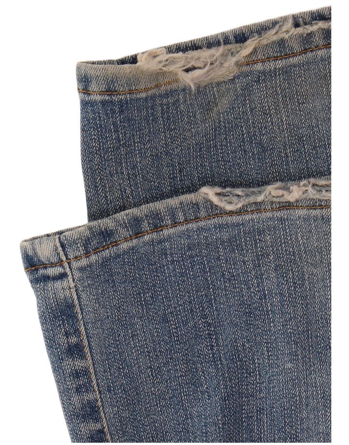 Wrangler Damen Bootcut-Jeans W30 L30 Blaue Baumwolle