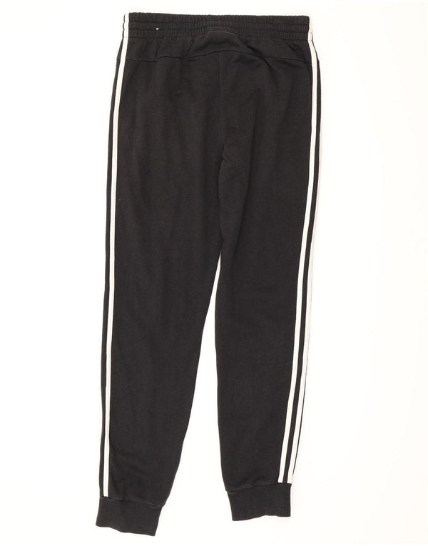 Adidas Herren-Trainingshose, Jogginghose, groß, aus schwarzer Baumwolle