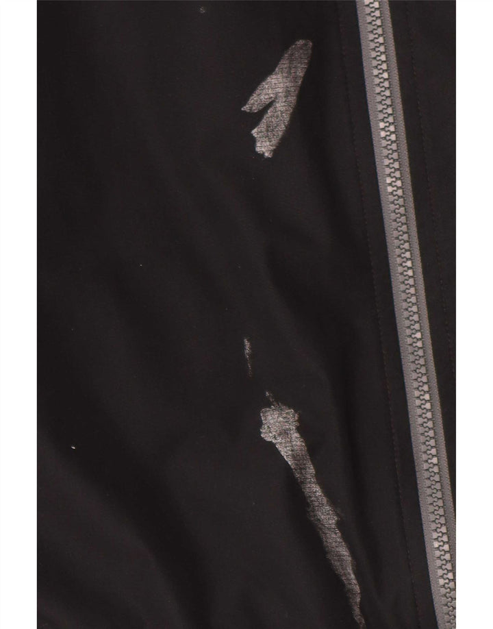 Under Armour Jungen-Regenjacke mit grafischer Kapuze, 13–14 Jahre, Schwarz