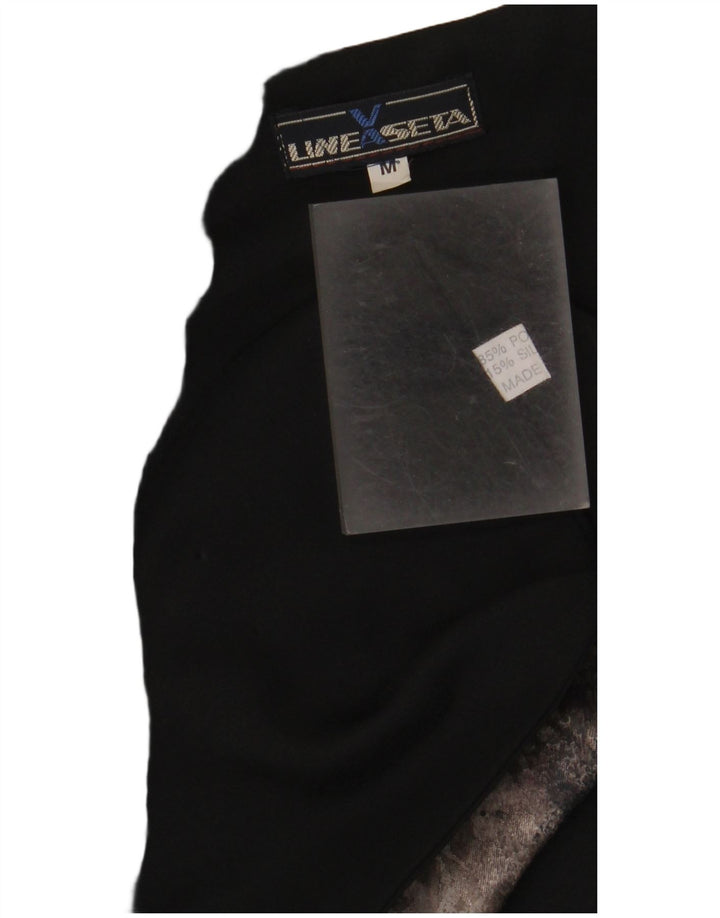 Vintage Herren Weste mit Grafik, UK 38, mittelgroß, mehrfarbig, Polyester, klassisch