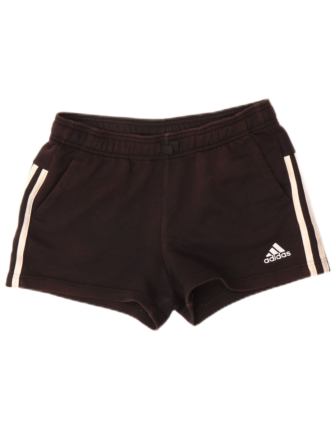 ADIDAS Sportshorts für Mädchen, 14–15 Jahre, schwarze Baumwolle