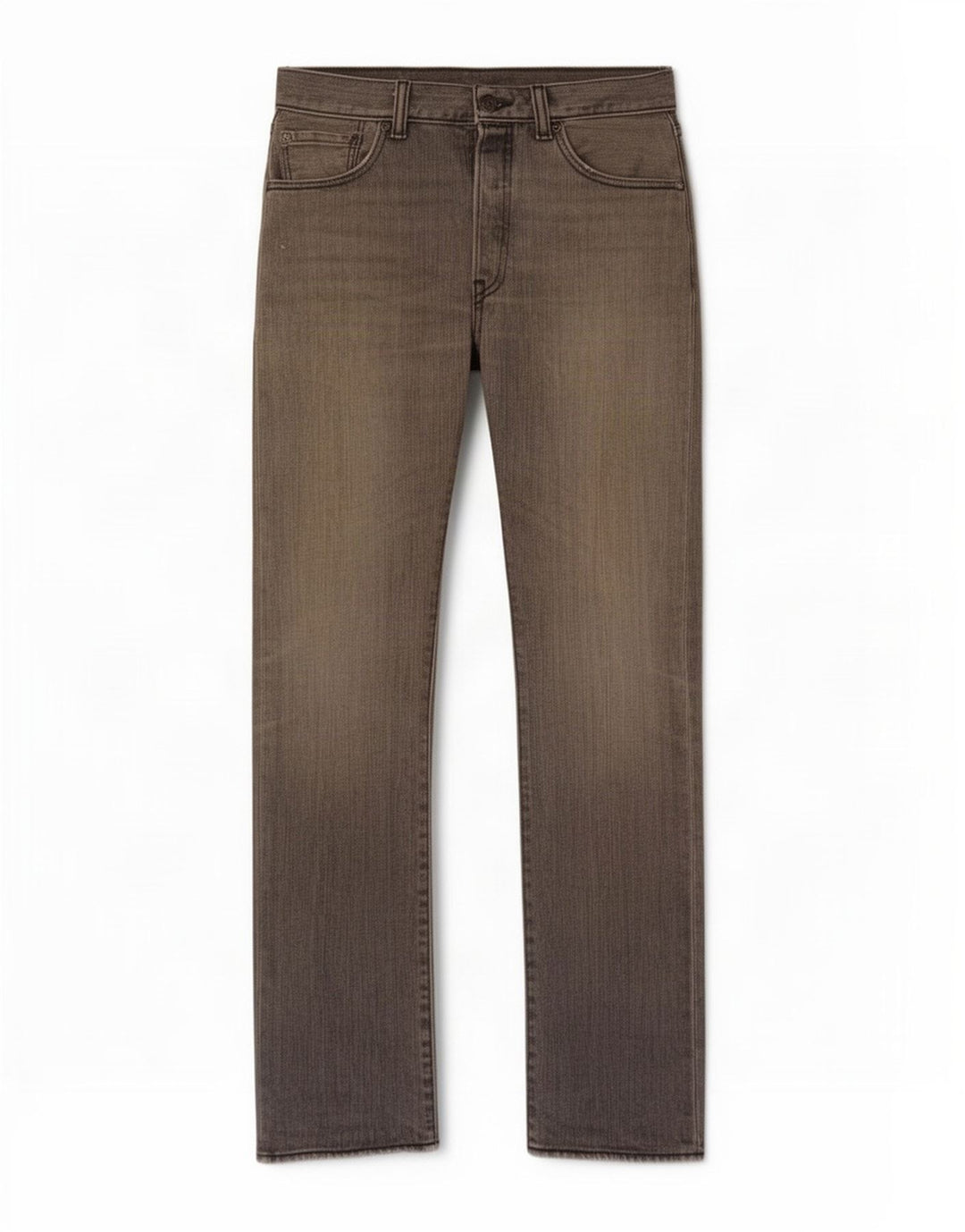 Levi's Damen 501 Straight Jeans W30 L32 Graue Baumwolle