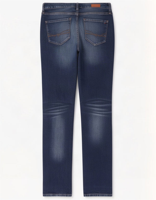 Tommy Hilfiger Womens Slim Jeans W29 L32 Blue Cotton
