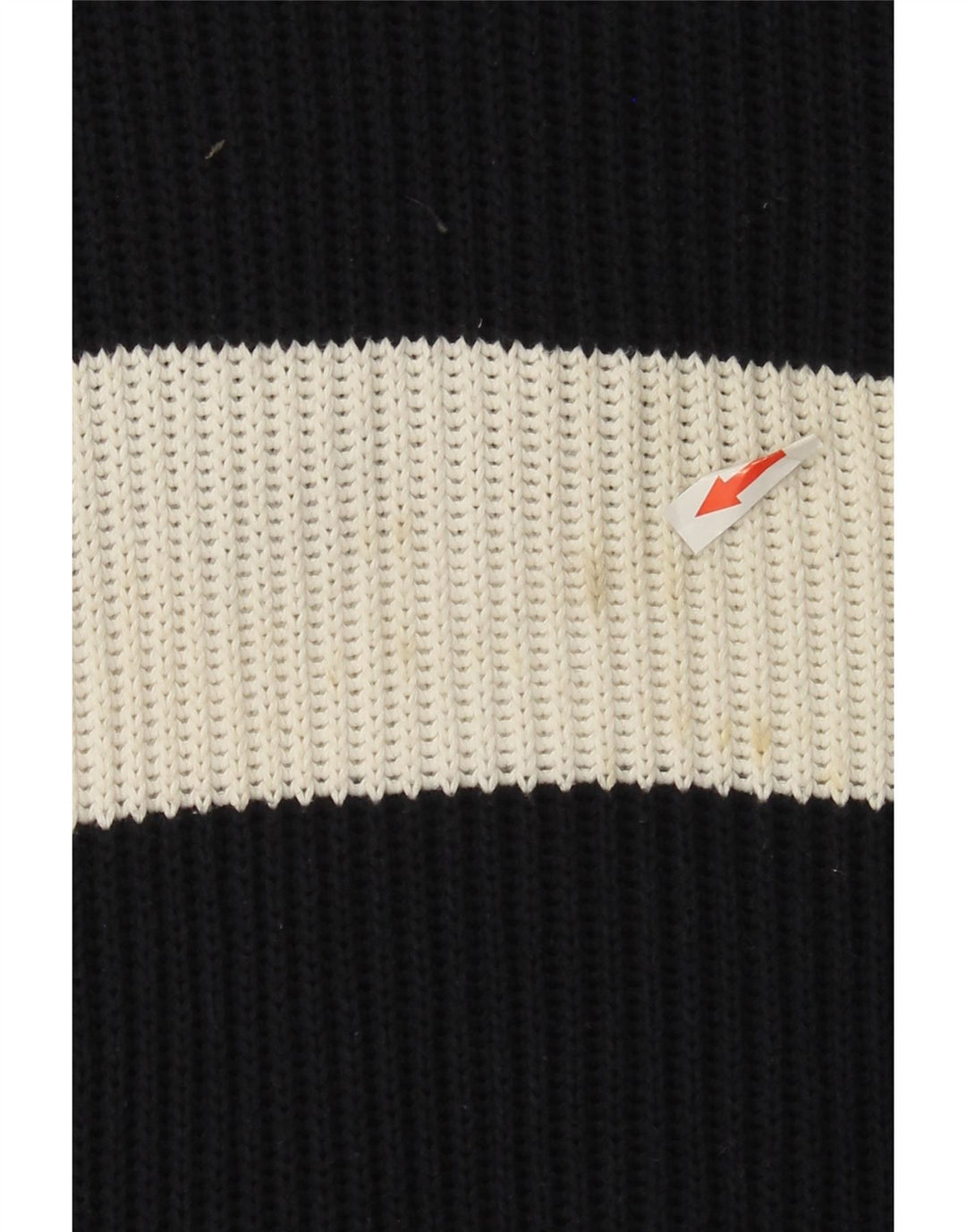 French Connection Herren-Pullover mit Rollkragen, mittelgroß, Marineblau gestreift