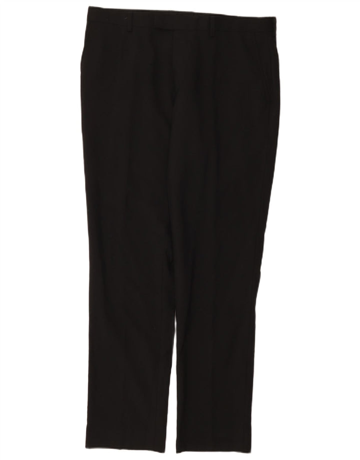 Dkny Herren-Freizeithose, normal, W34, L31, schwarze Wolle