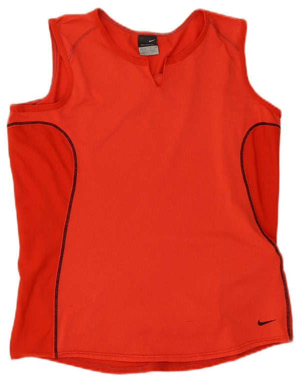 Nike Damen Weste Top US 8/10 Medium Rot