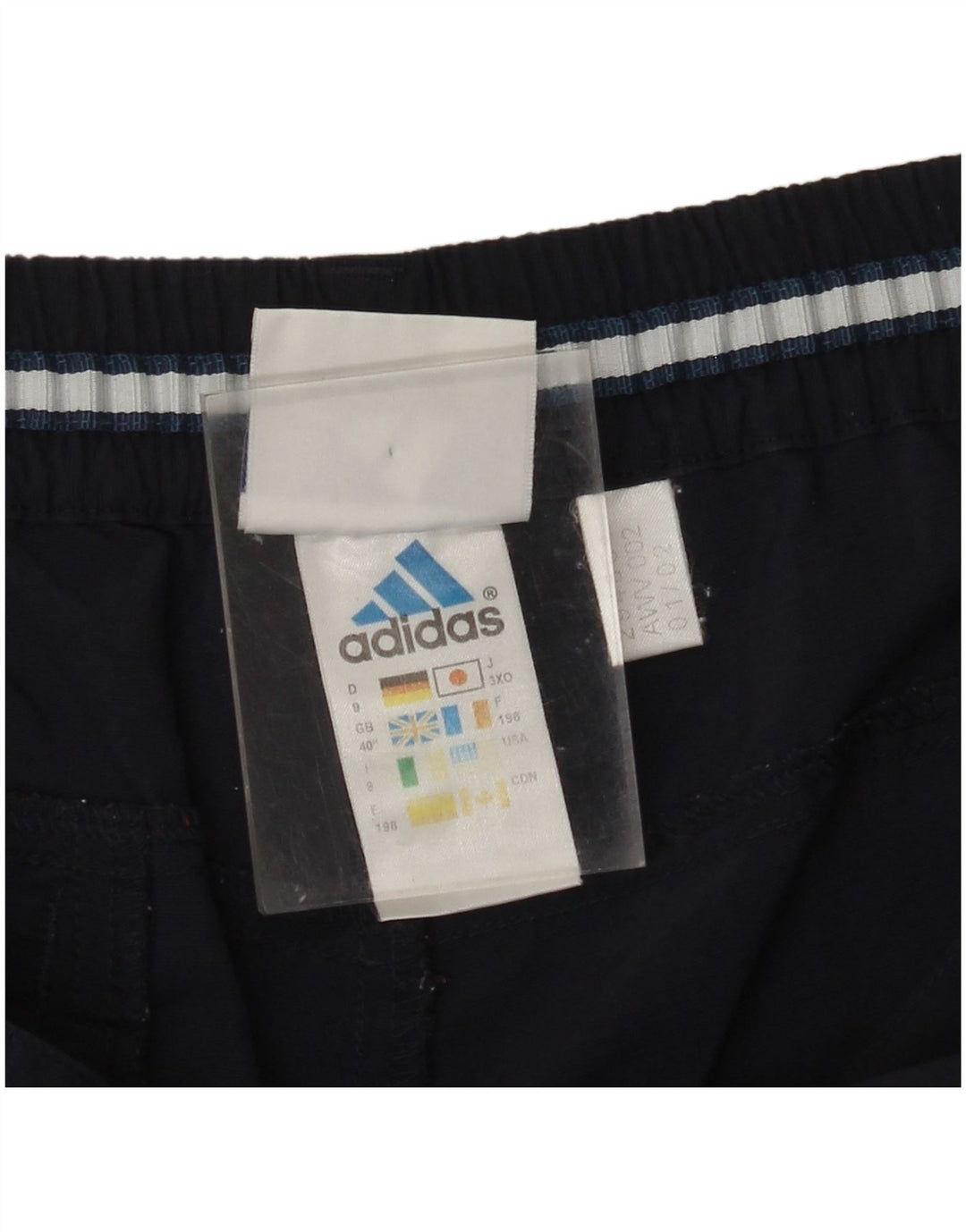 ADIDAS Gerade Capri-Hose für Herren, W40, L21, Marineblau, Polyamid