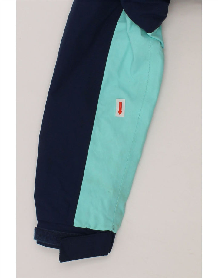 MOUNTAIN WAREHOUSE Girls Hooded Rain Jacket 2-3 Years Navy Blue Vintage Mountain Warehouse and Second-Hand Mountain Warehouse from Messina Hembry 