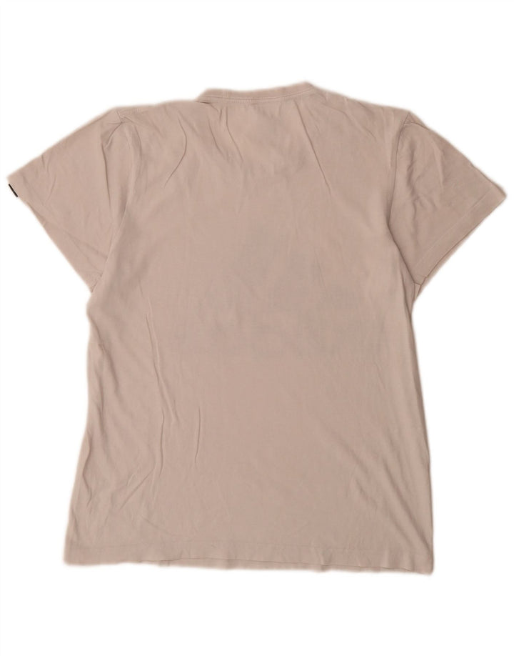 Adidas Herren Grafik T-Shirt Top Small Weiß Baumwolle