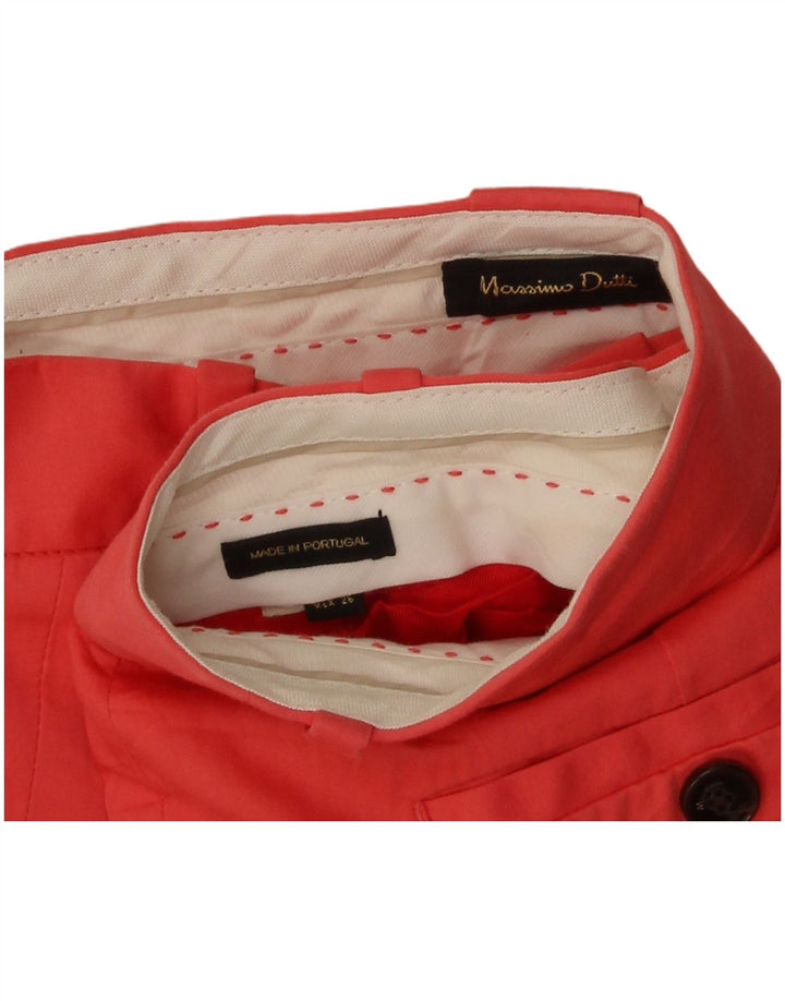 Massimo Dutti Slim Chino-Hose für Herren, W26, L29, Rosa