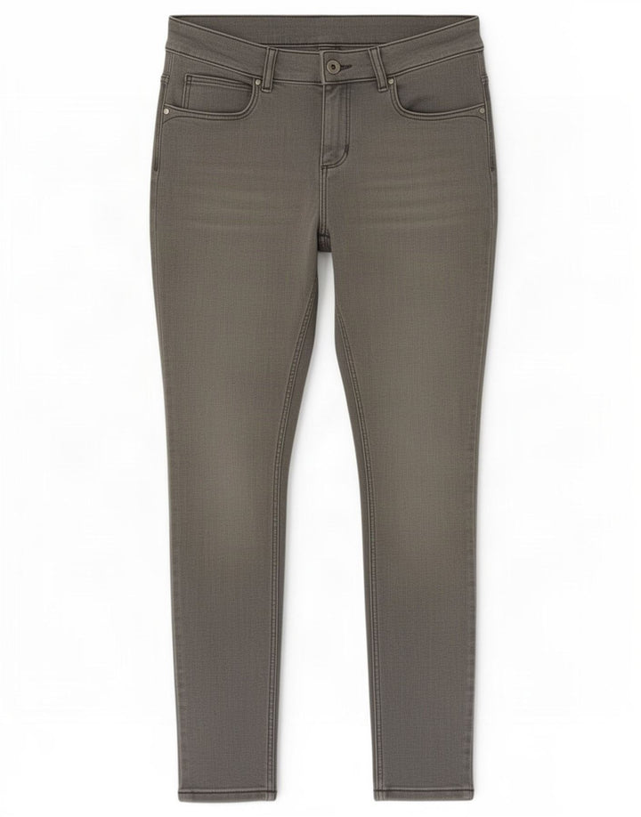 Zara Damen Skinny Jeans W30 L28 Grau