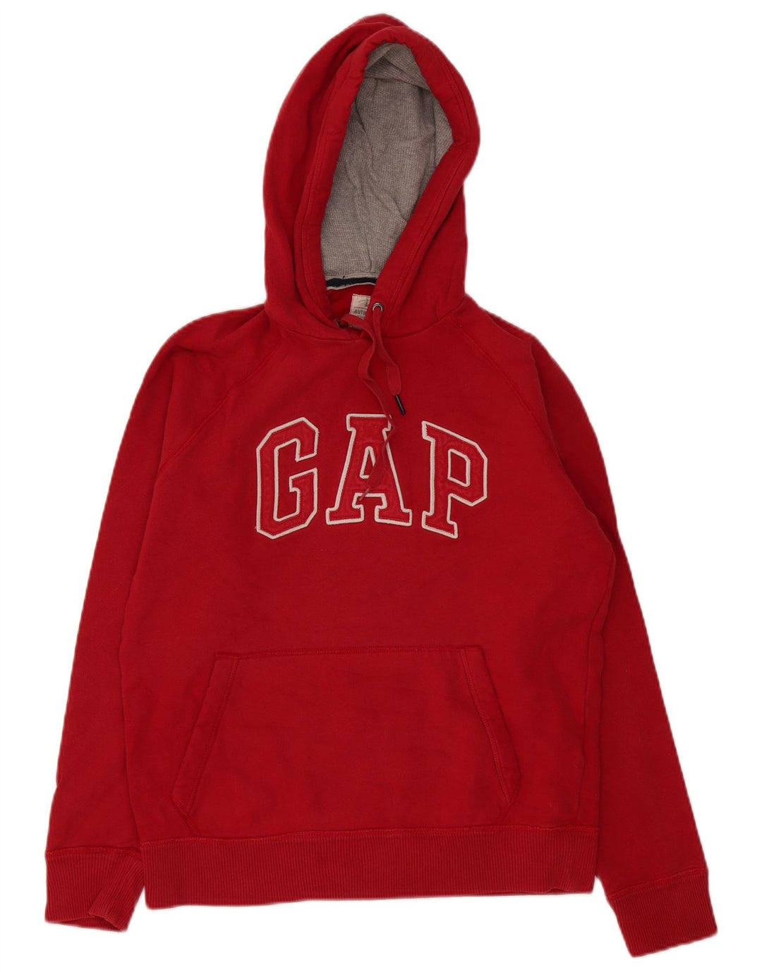 Gap Herren-Kapuzenpullover mit Grafik, mittelrote Baumwolle