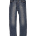 Lee Damen Powell Slim Jeans W30 L34 Blaue Baumwolle