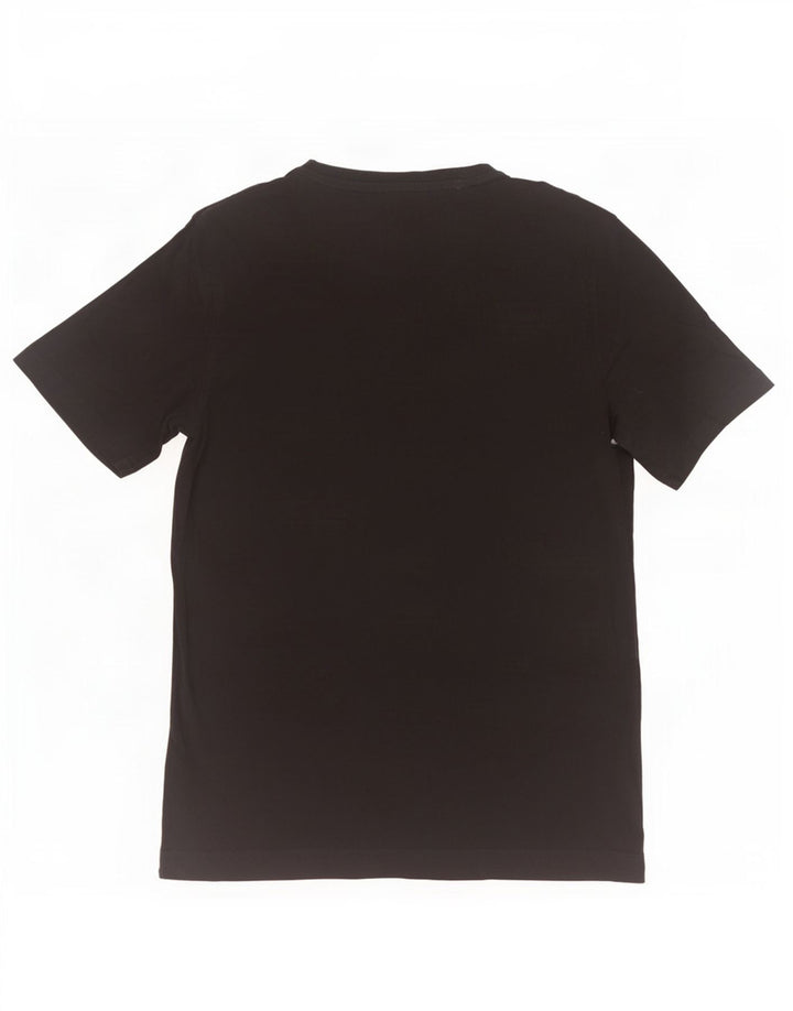 Dack's Herren-T-Shirt mit Grafik, Größe S, schwarze Baumwolle