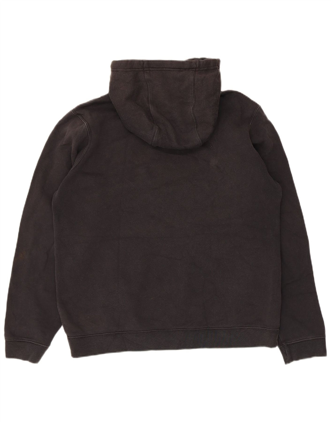 Nike Herren-Hoodie-Pullover aus mittelschwarzer Baumwolle