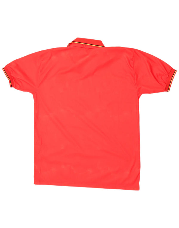 Diadora Herren Belgien 1992-1994 Heim-Kurzarmtrikot XL Rot Sport