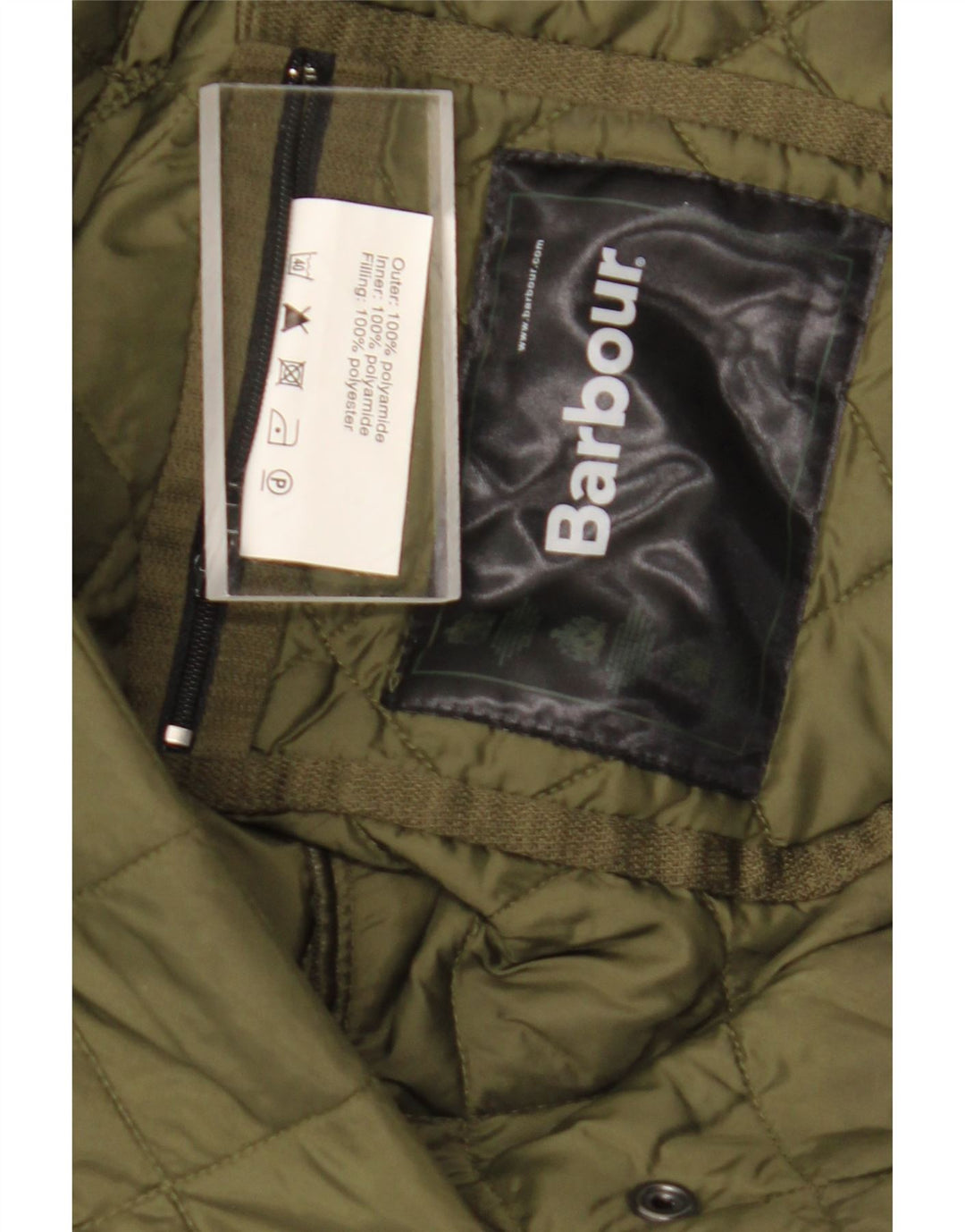 Barbour Herren Steppjacke UK 42 XL Grün Polyester