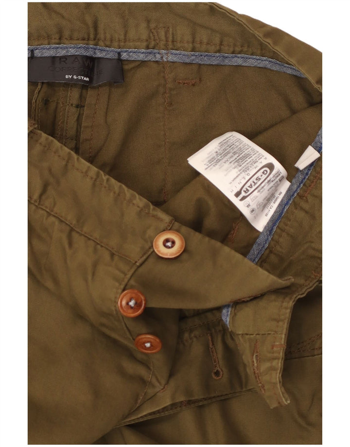 G-Star gerade Chino-Hose für Herren, W30, L32, Khaki, Baumwolle