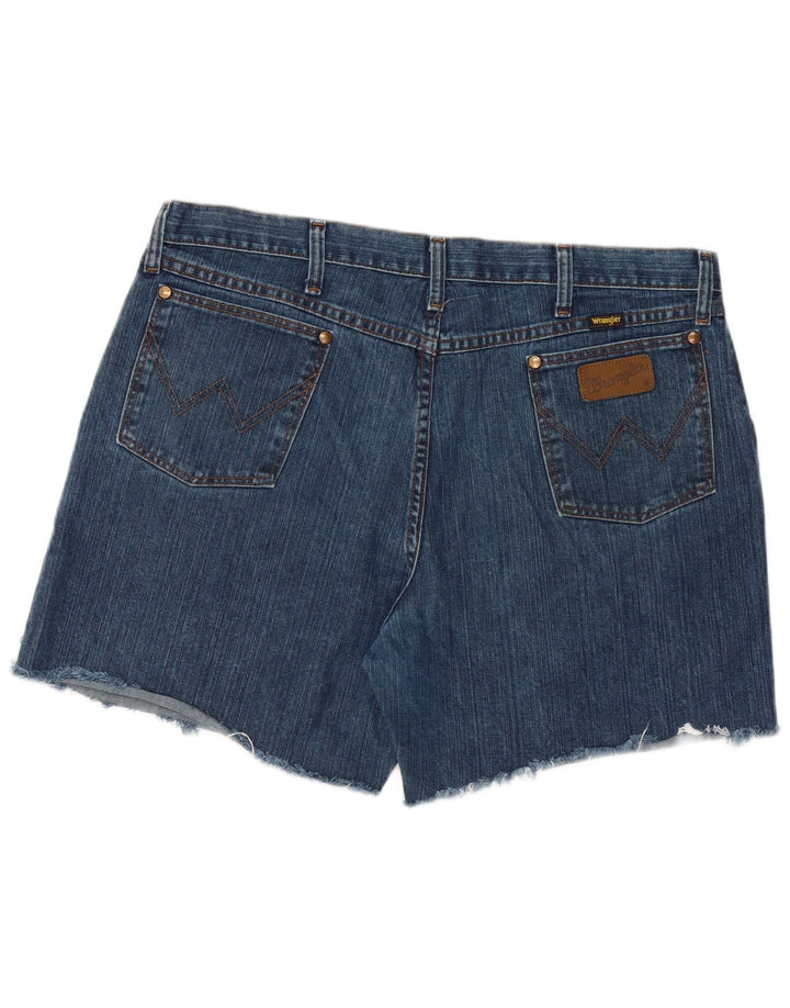 Wrangler Herren-Jeansshorts W36, große blaue Baumwolle