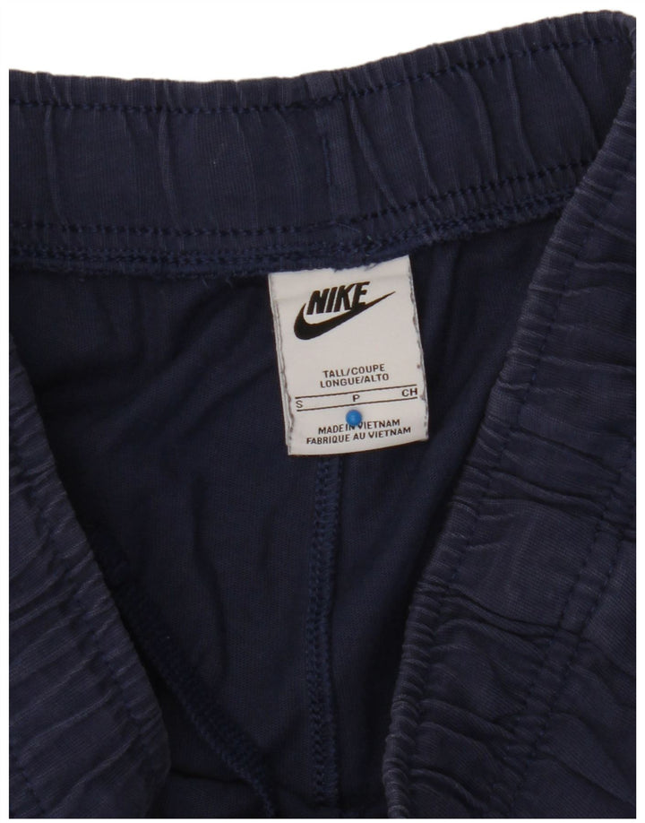 NIKE Herren-Sportshorts, klein, marineblau, Baumwolle