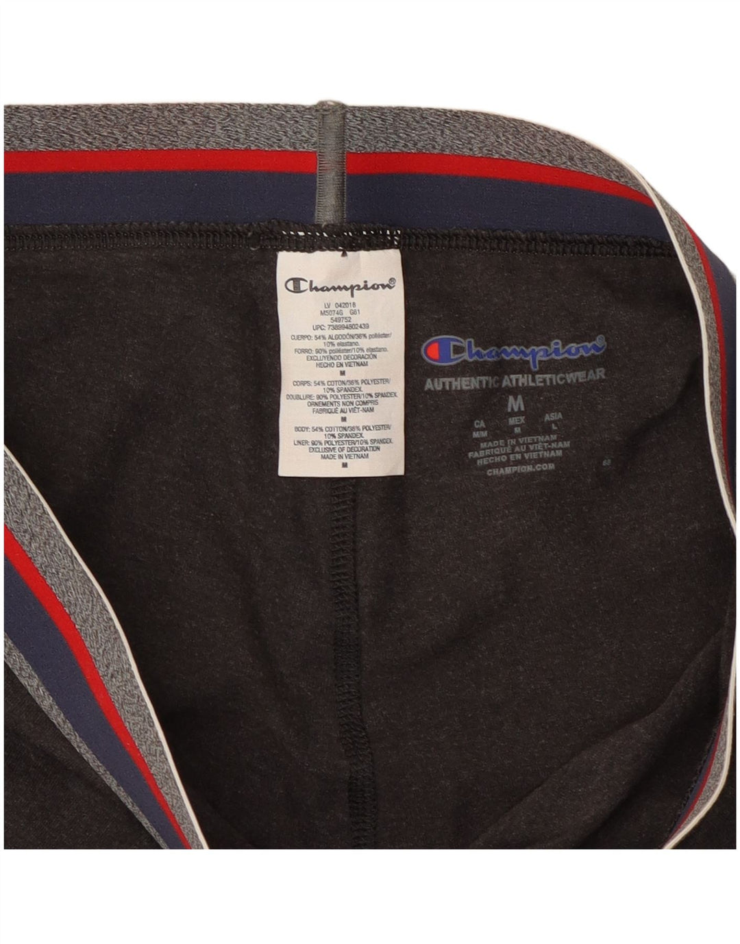 Champion Damen-Capri-Leggings mit Grafik, UK 12, mittelbraun, Baumwolle