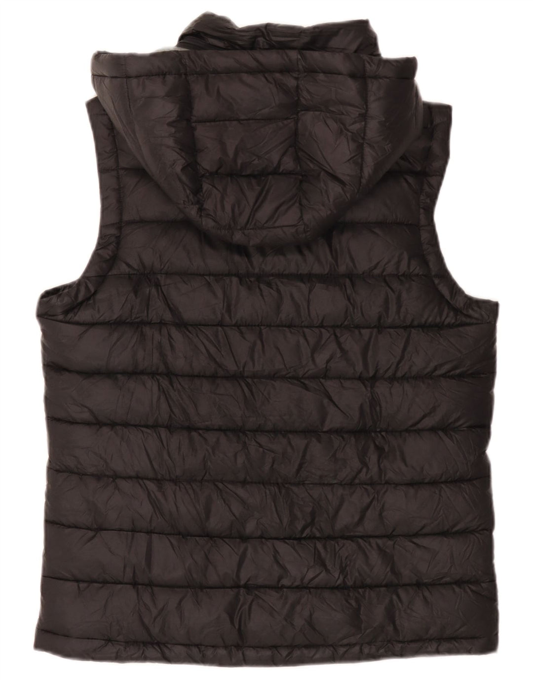 Champion Herren-Weste mit Kapuze, gepolstert, UK 36, Größe S, Schwarz, Polyester