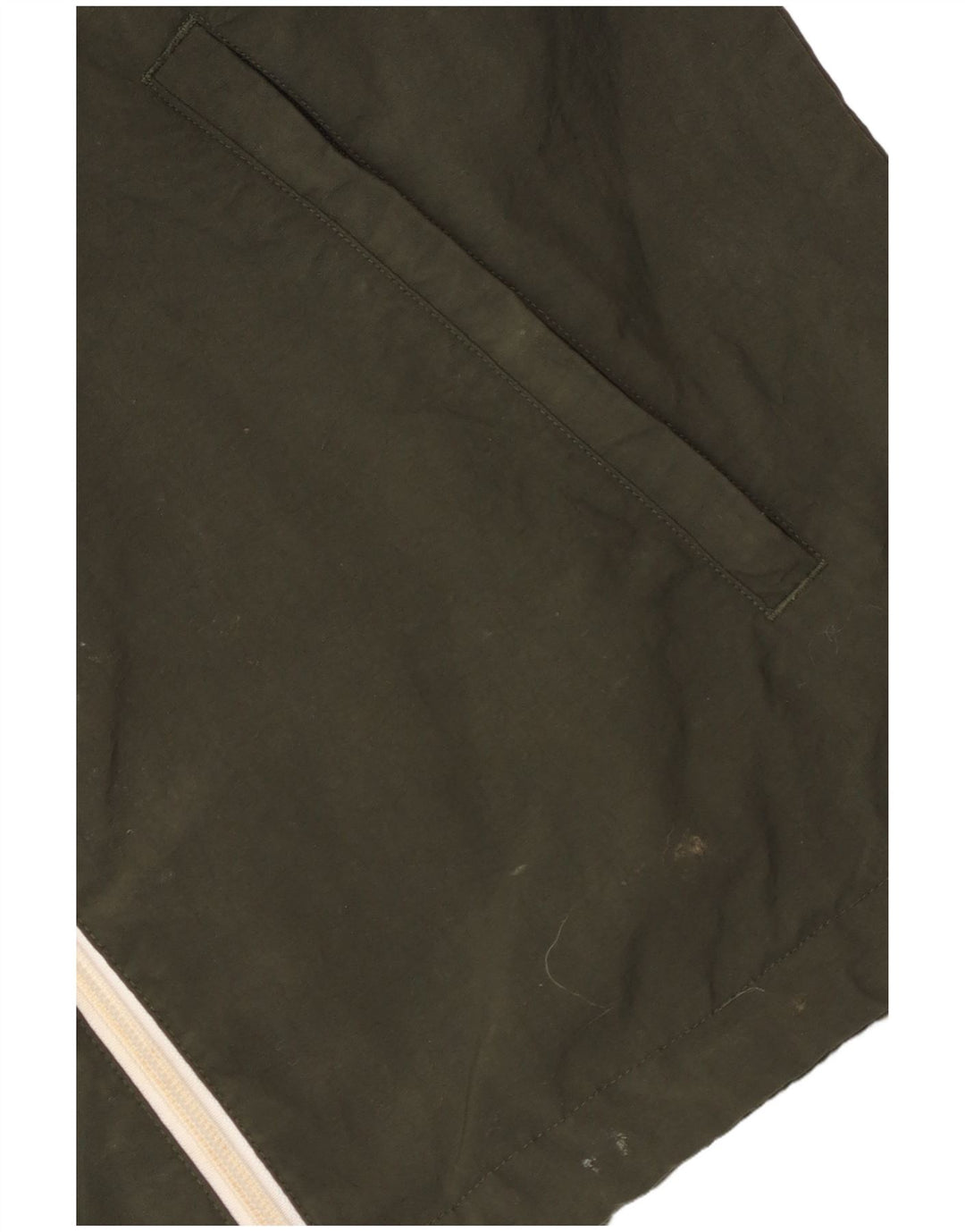 Adidas Herren Kapuzen-Regenjacke UK 36 Small Khaki Camouflage Polyester