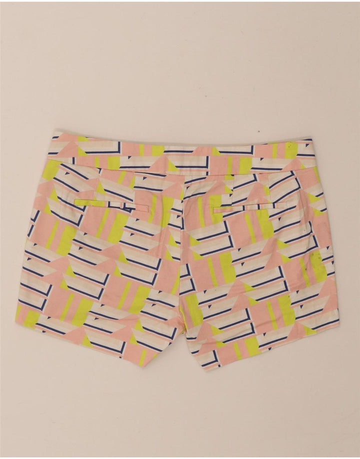 J. CREW Womens Chino Shorts US 6 Medium W32  Beige Geometric Cotton Vintage J. Crew and Second-Hand J. Crew from Messina Hembry 
