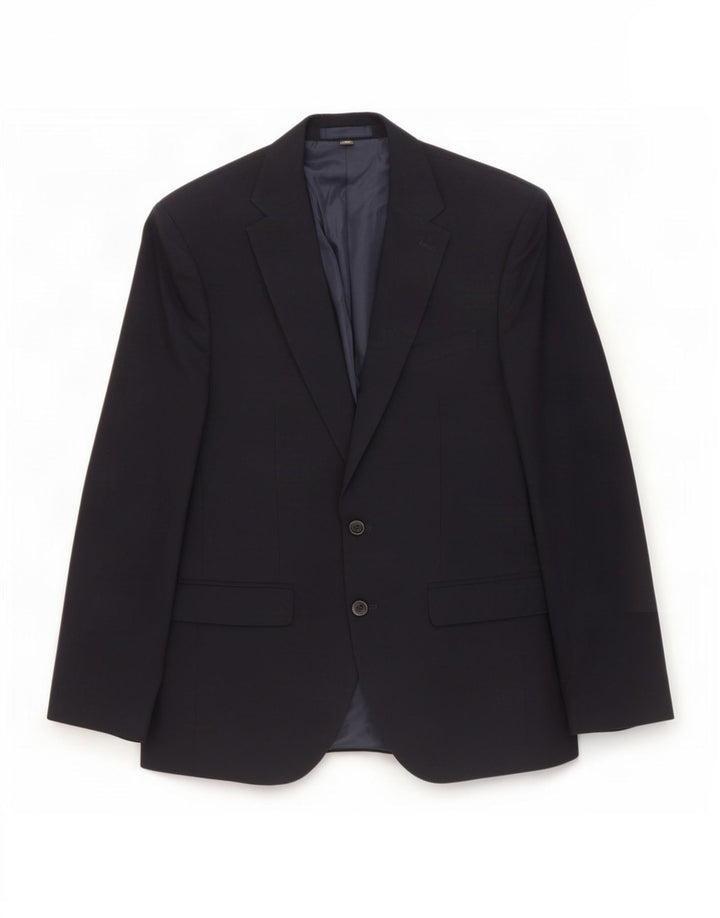 Marks & Spencer Herren-Blazer mit 2 Knöpfen, Größe UK 38, mittleres Marineblau