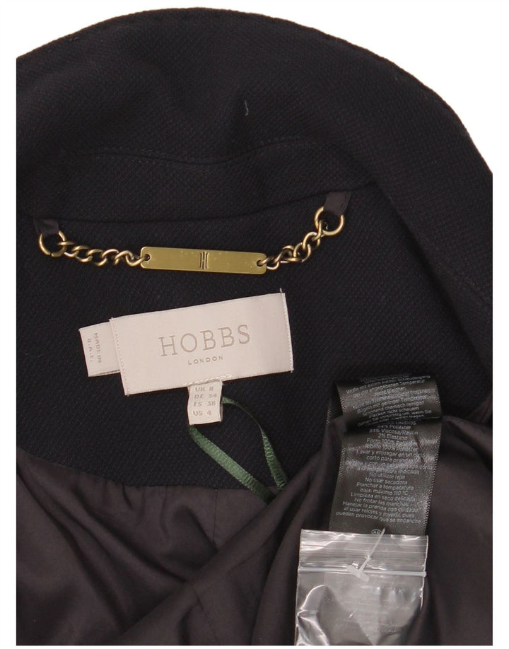 Hobbs Damen-Blazerjacke mit 1 Knopf, Gr. 8, Marineblau, Polyester