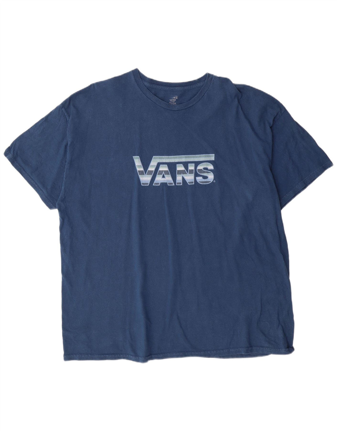 VANS Herren Grafik T-Shirt Top 2XL Blau