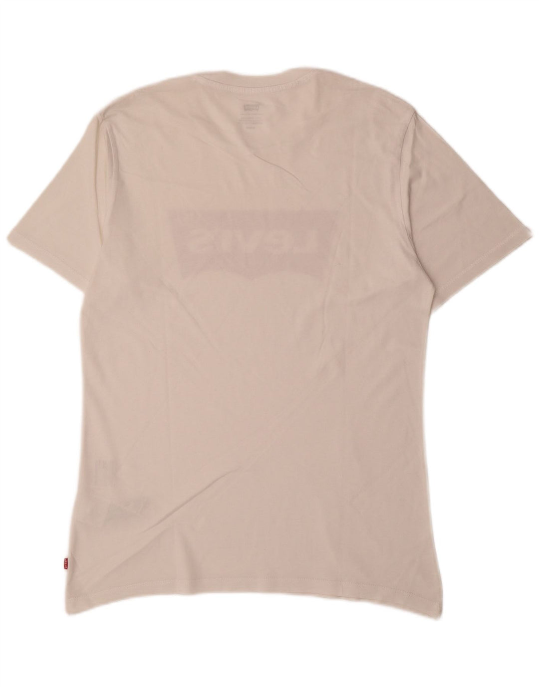 Levi's Herren-T-Shirt mit Grafik, Größe S, weiße Baumwolle
